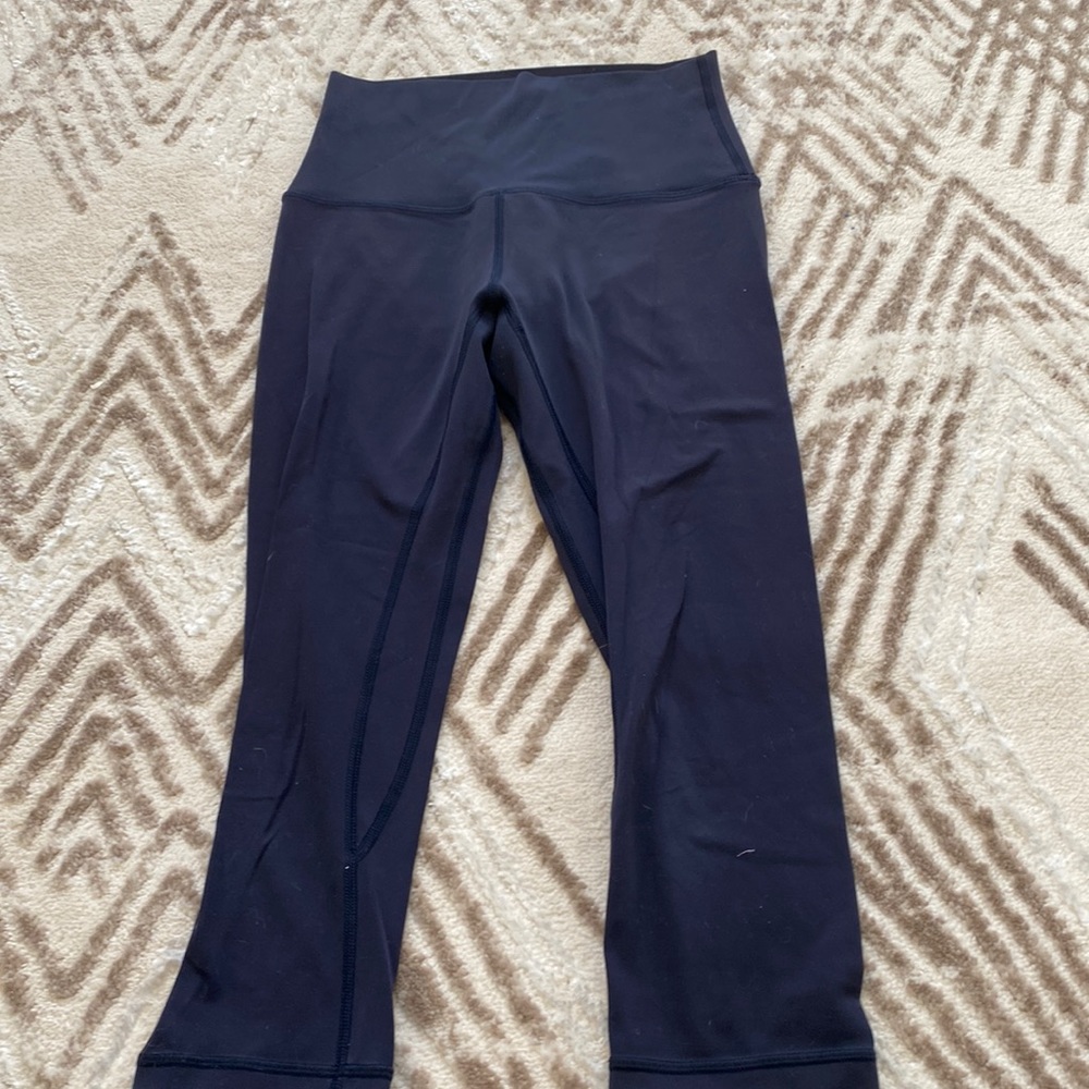 Aligned 26 inch high rise Lululemon navy blue pants